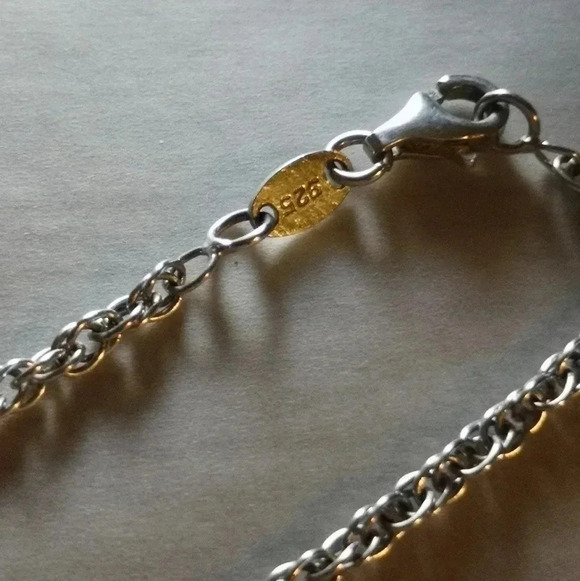925 rope  bracelet - Picture 2 of 3